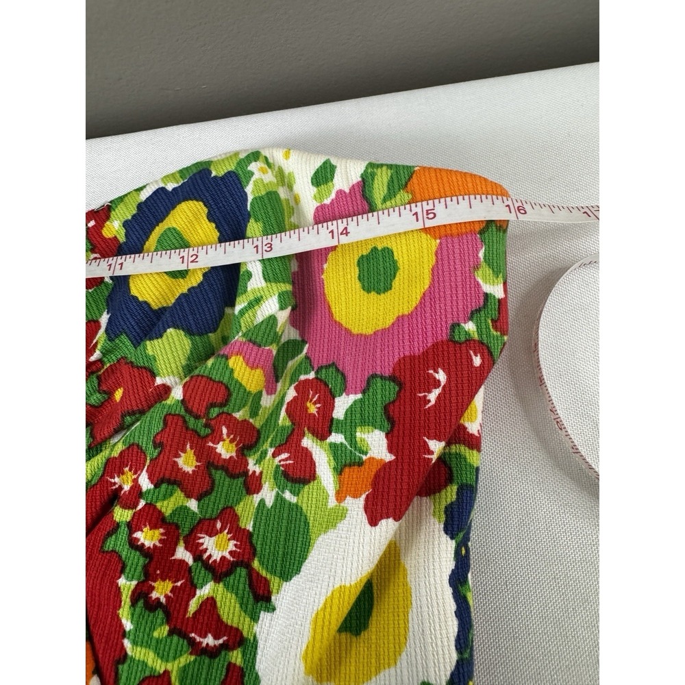 Shoshanna Women 4 Dress Floral Bloomcore Vibrant Pockets Luxury Resortwear Vacay - Picture 10 of 13